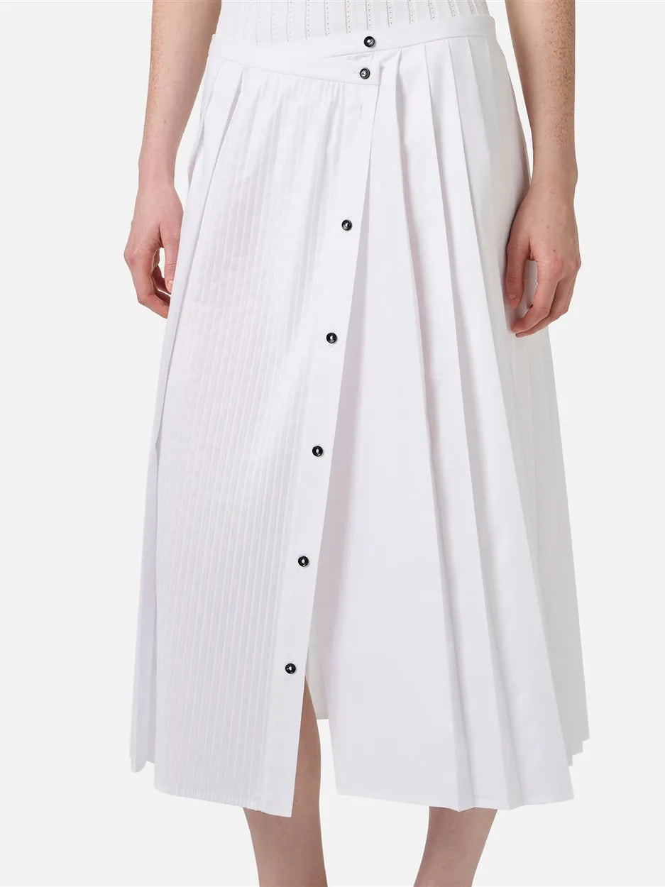 Skirt ICEBERG Optic White Relaxed