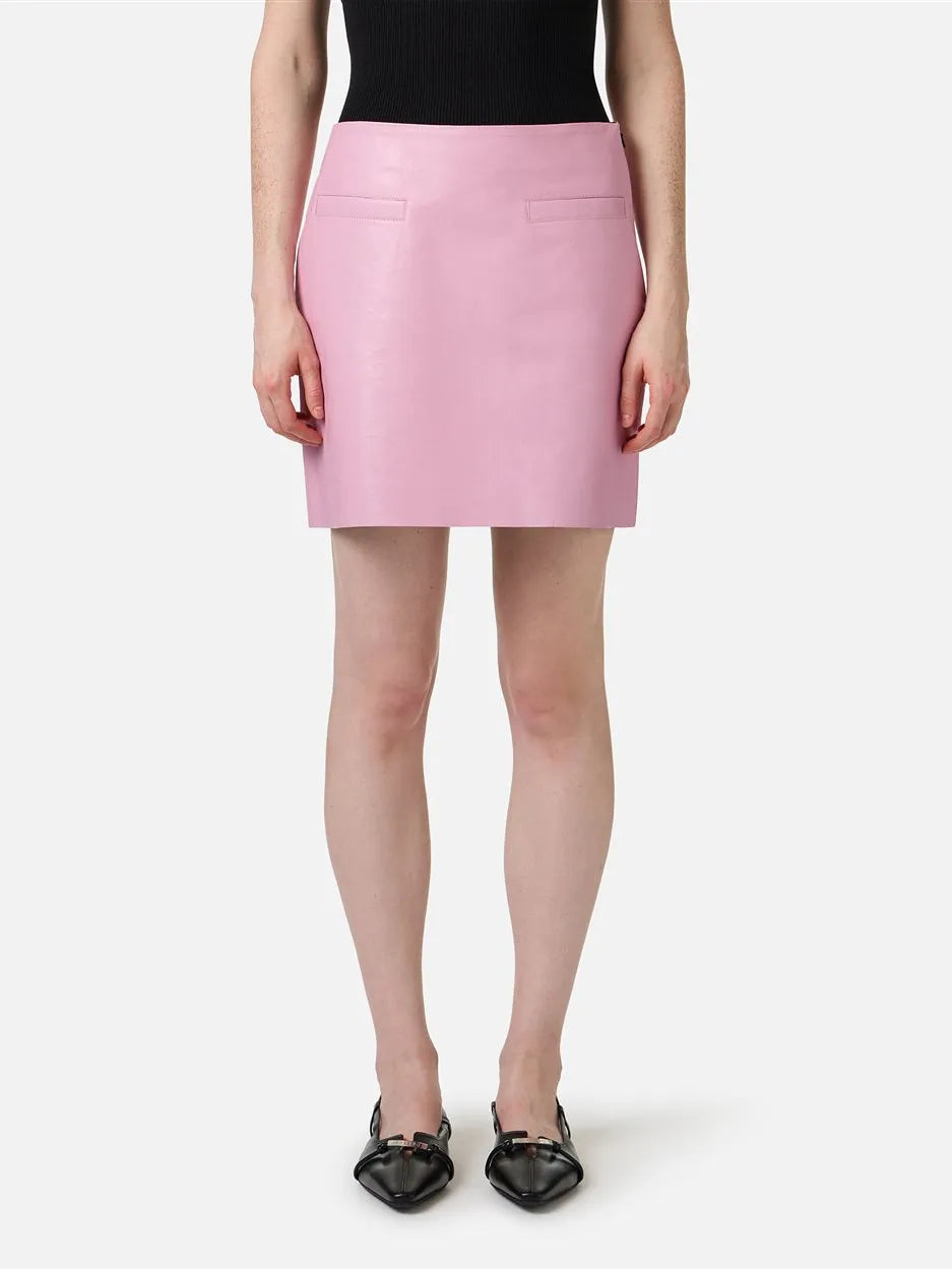 ICEBERG Mini Fit Pink Two-Tone Nappa Leather