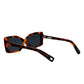 Carre Sunglasses in Metallic Brown
