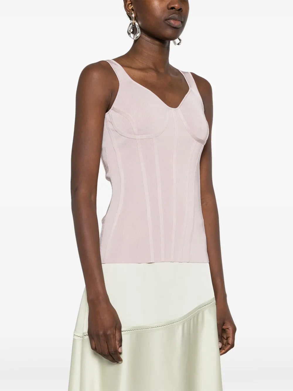 Sleeveless sweater