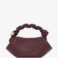 Ganni Bou Bag Mini Burgundy