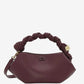 Ganni Bou Bag Mini Burgundy
