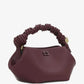 Ganni Bou Bag Mini Burgundy