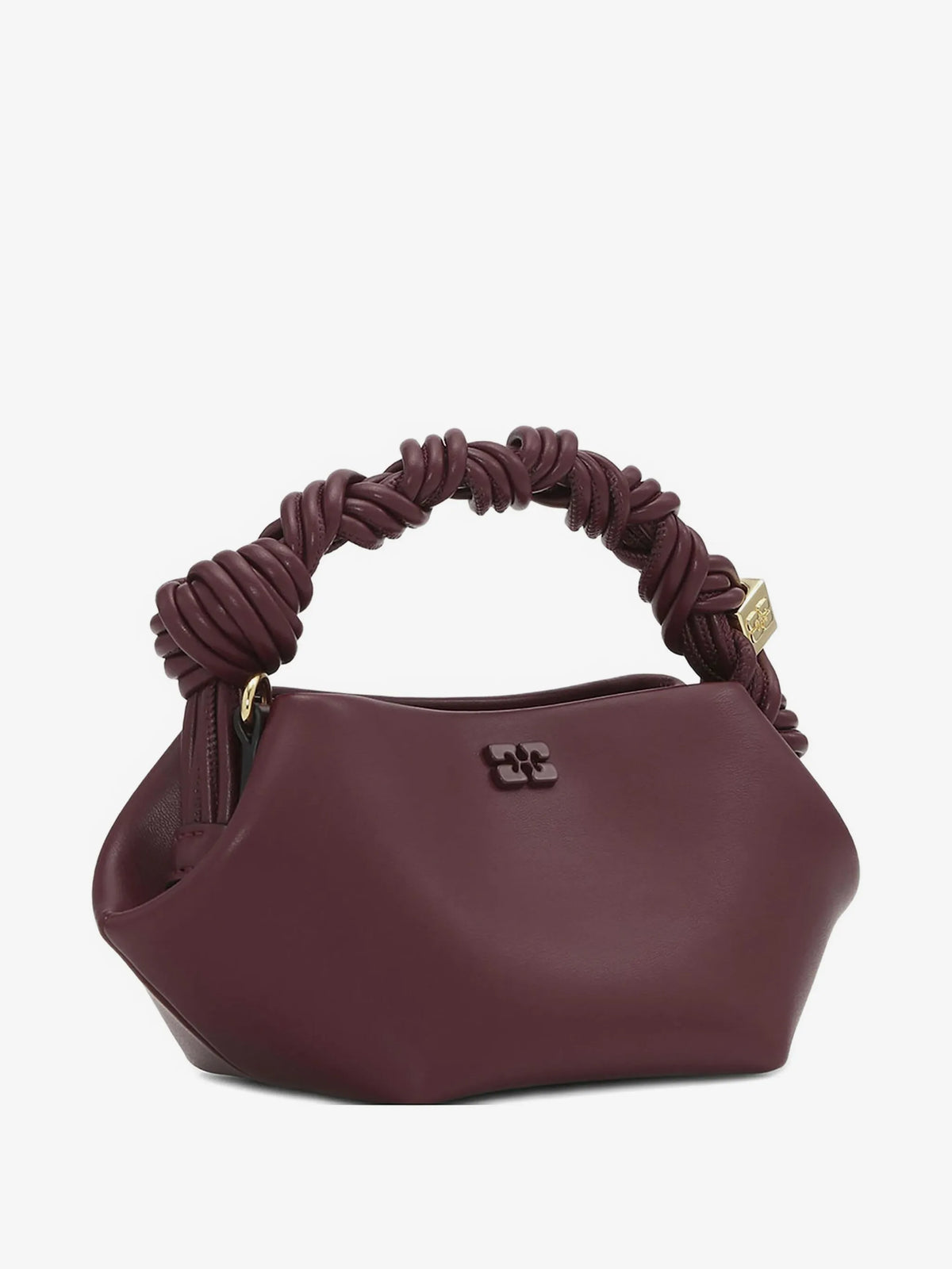 Ganni Bou Bag Mini Burgundy