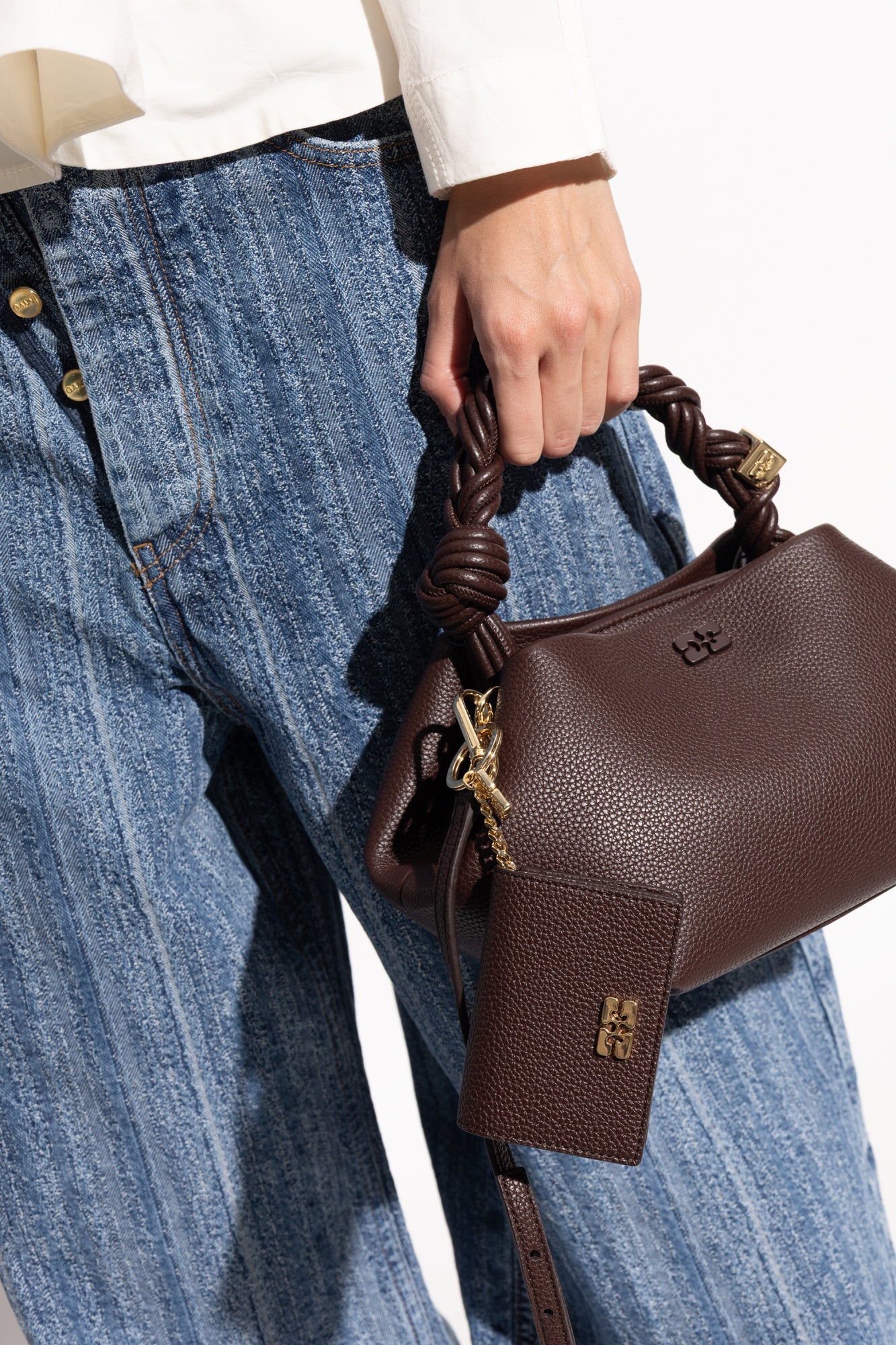 GANNI Card Holder With Flap