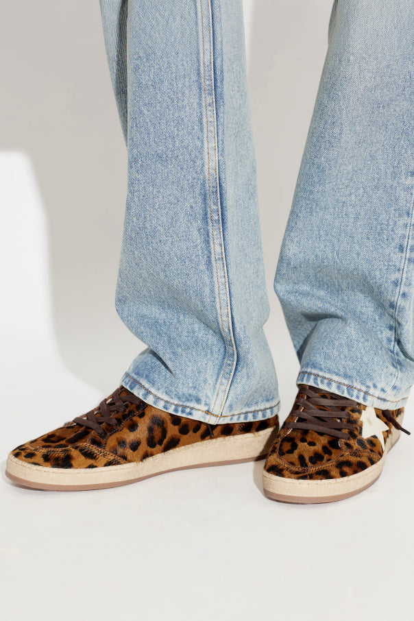 Golden Goose BROWN ‘Ball Star’ sports shoes