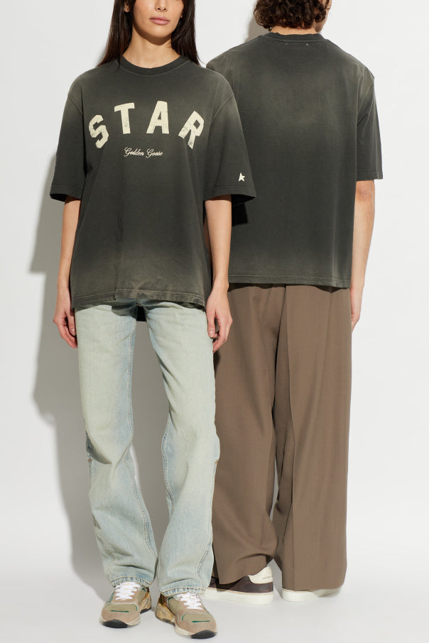 Jersey T-Shirt Golden Goose Grey