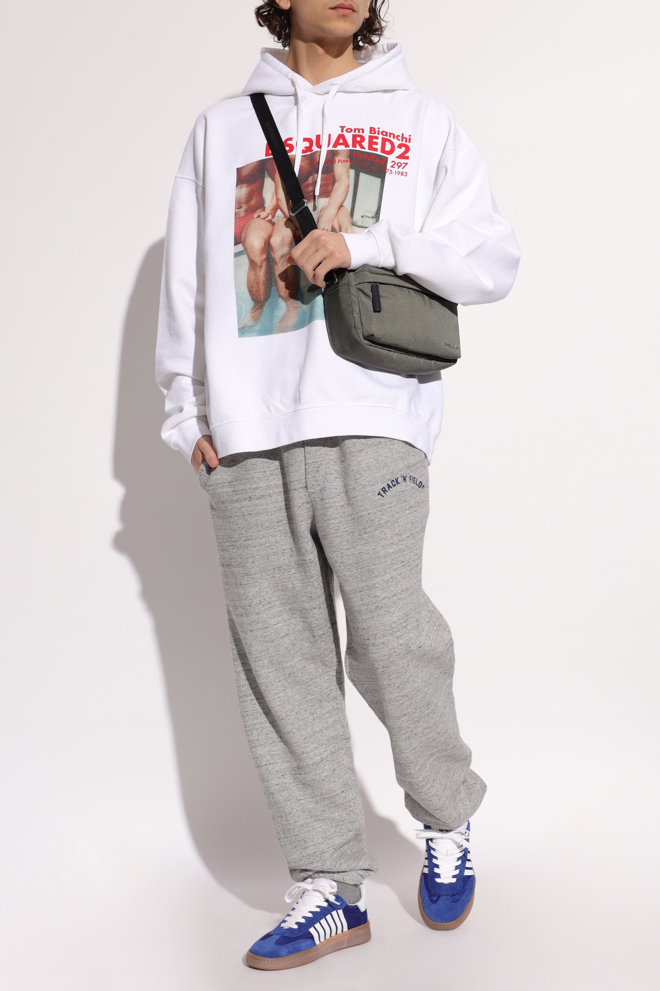 Dsquared2 GREY Sweatpants with logo