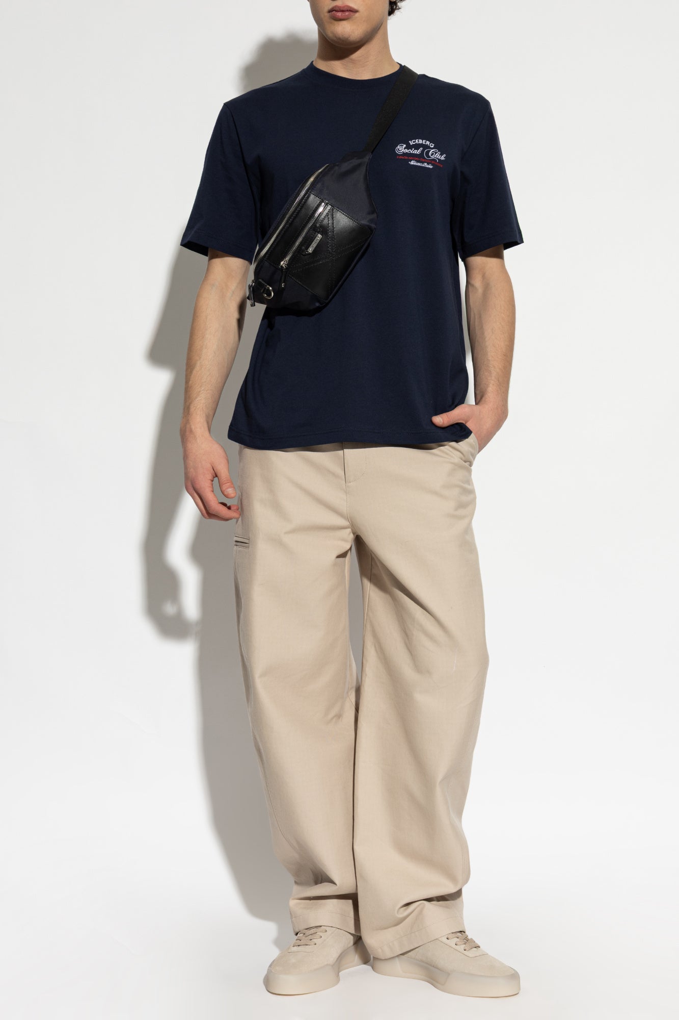 Navy T-Shirt For Men