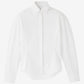 White shirt on a white background