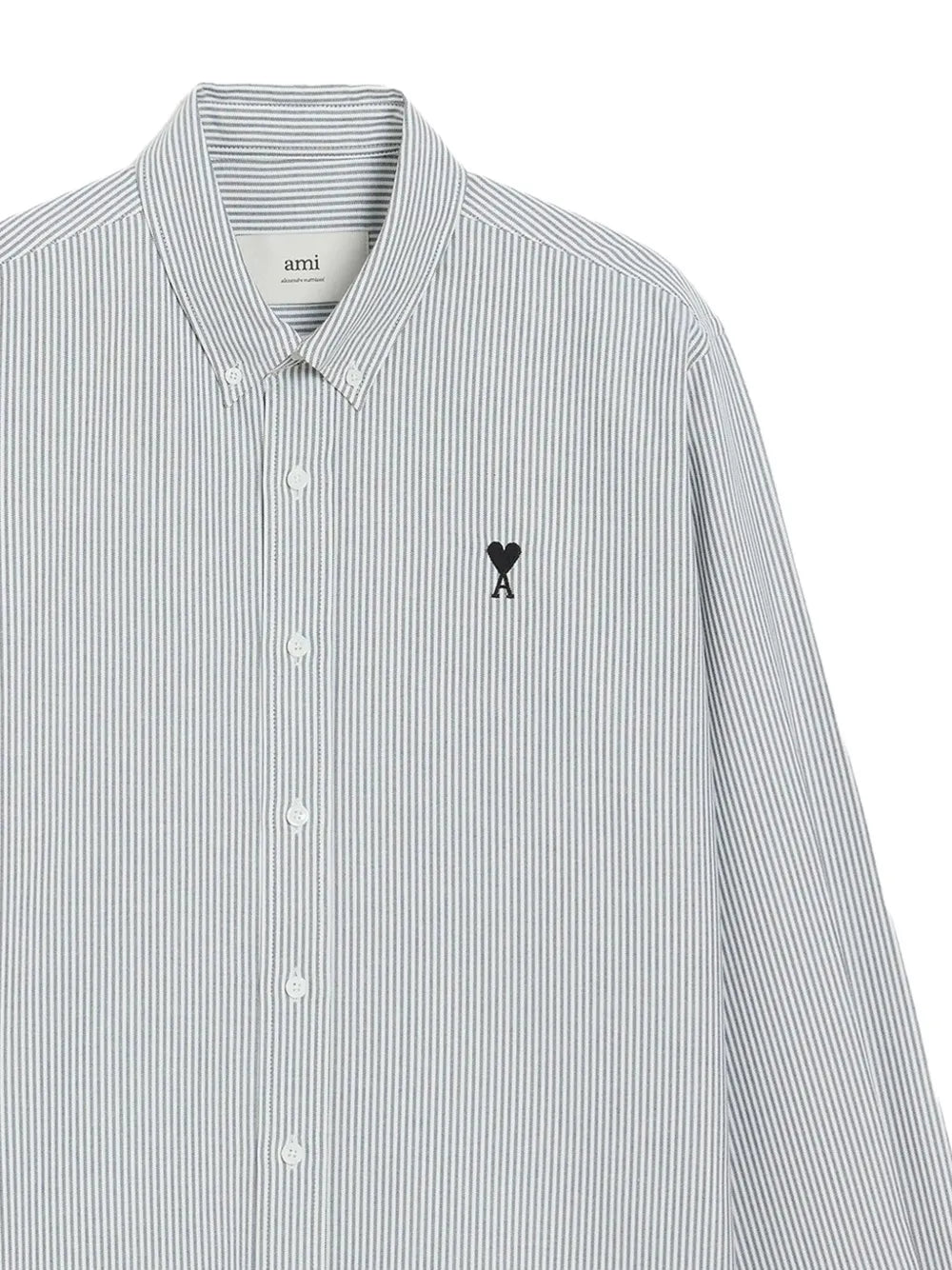 Long Sleeve Contrasted ADC Button Down Collar Classic Shirt