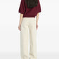 Slinky Knit Polo Burgundy