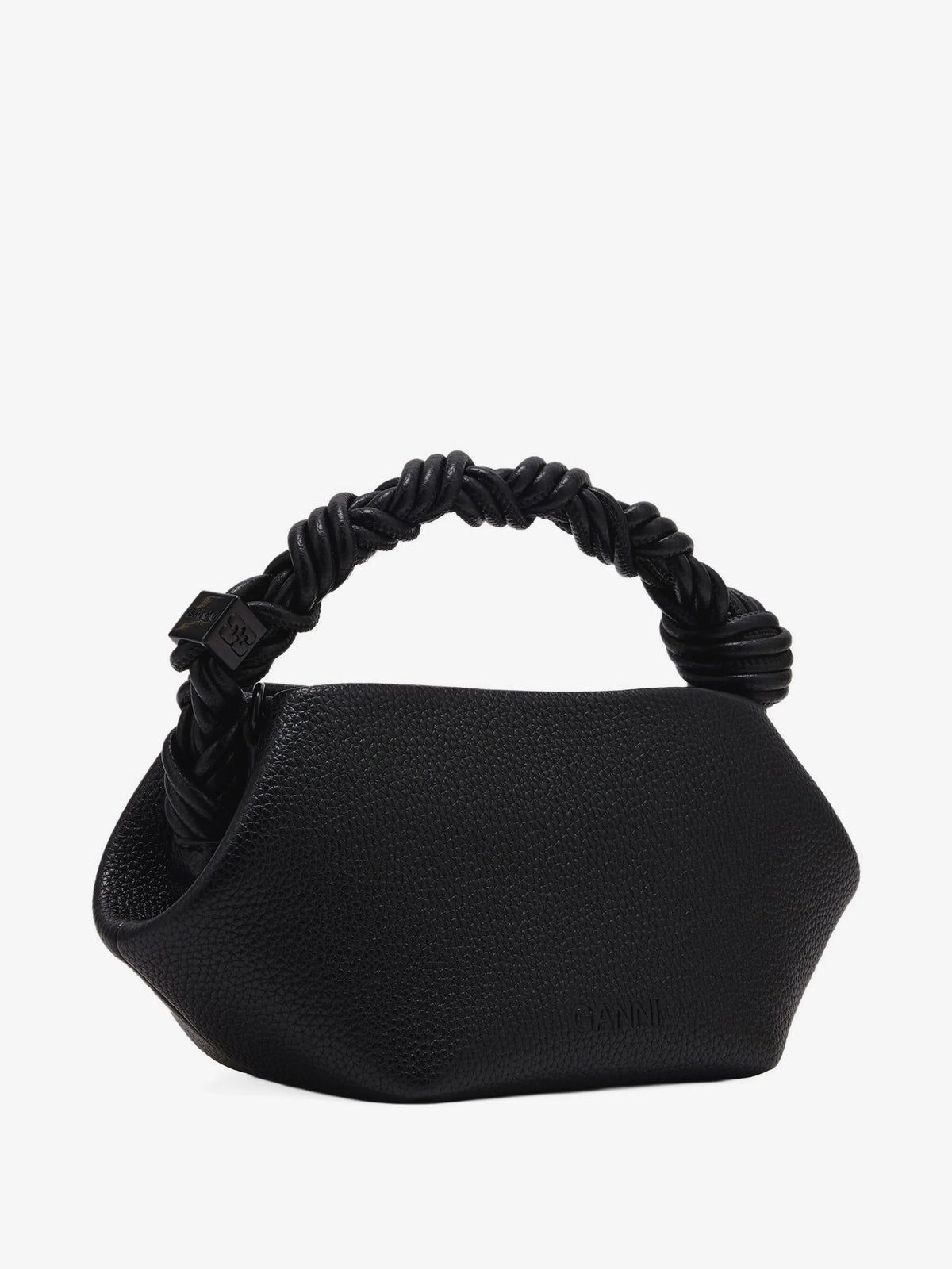 Ganni Bou Bag Mini Grained Black