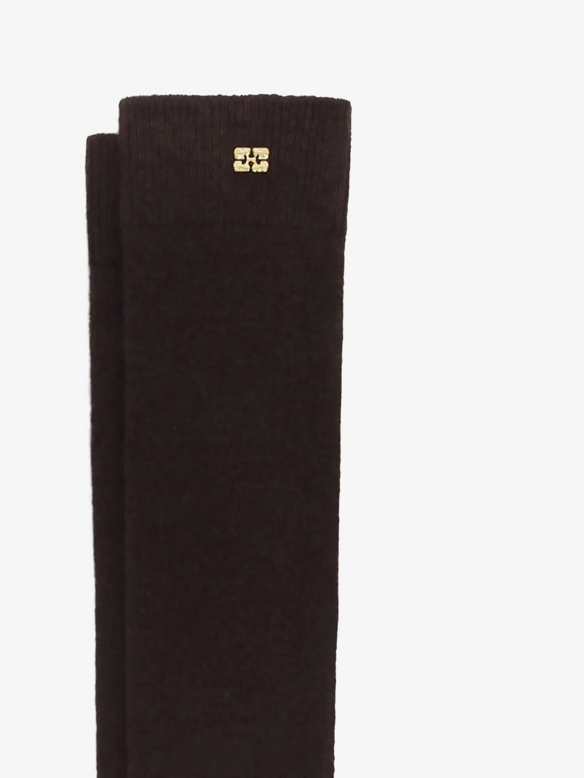 Wool Yak Mix High Socks Brown