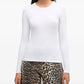 Soft Cotton Rib Longsleeve Top