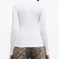 Soft Cotton Rib Longsleeve Top