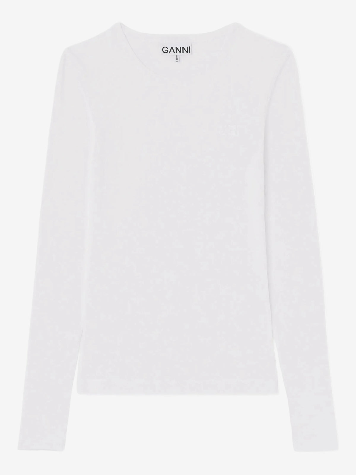 Soft Cotton Rib Longsleeve Top