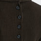 Courrèges BROWN Ribbed Dress