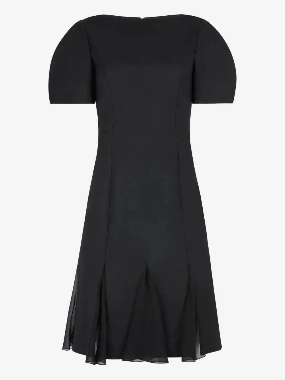 Nina Ricci peplum short-sleeve mini dress