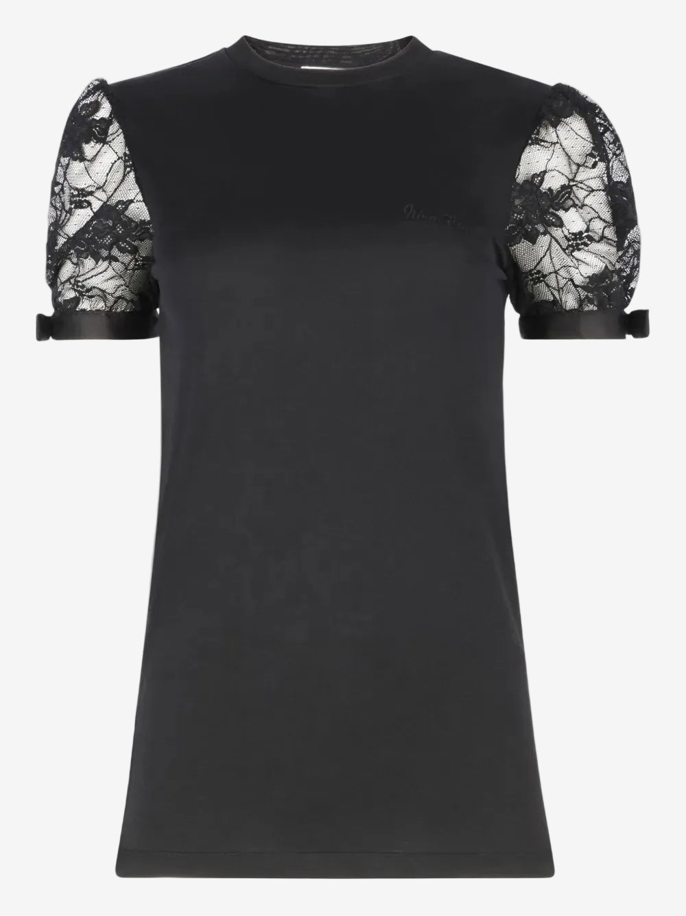 Nina Ricci lace-embroidered T-shirt