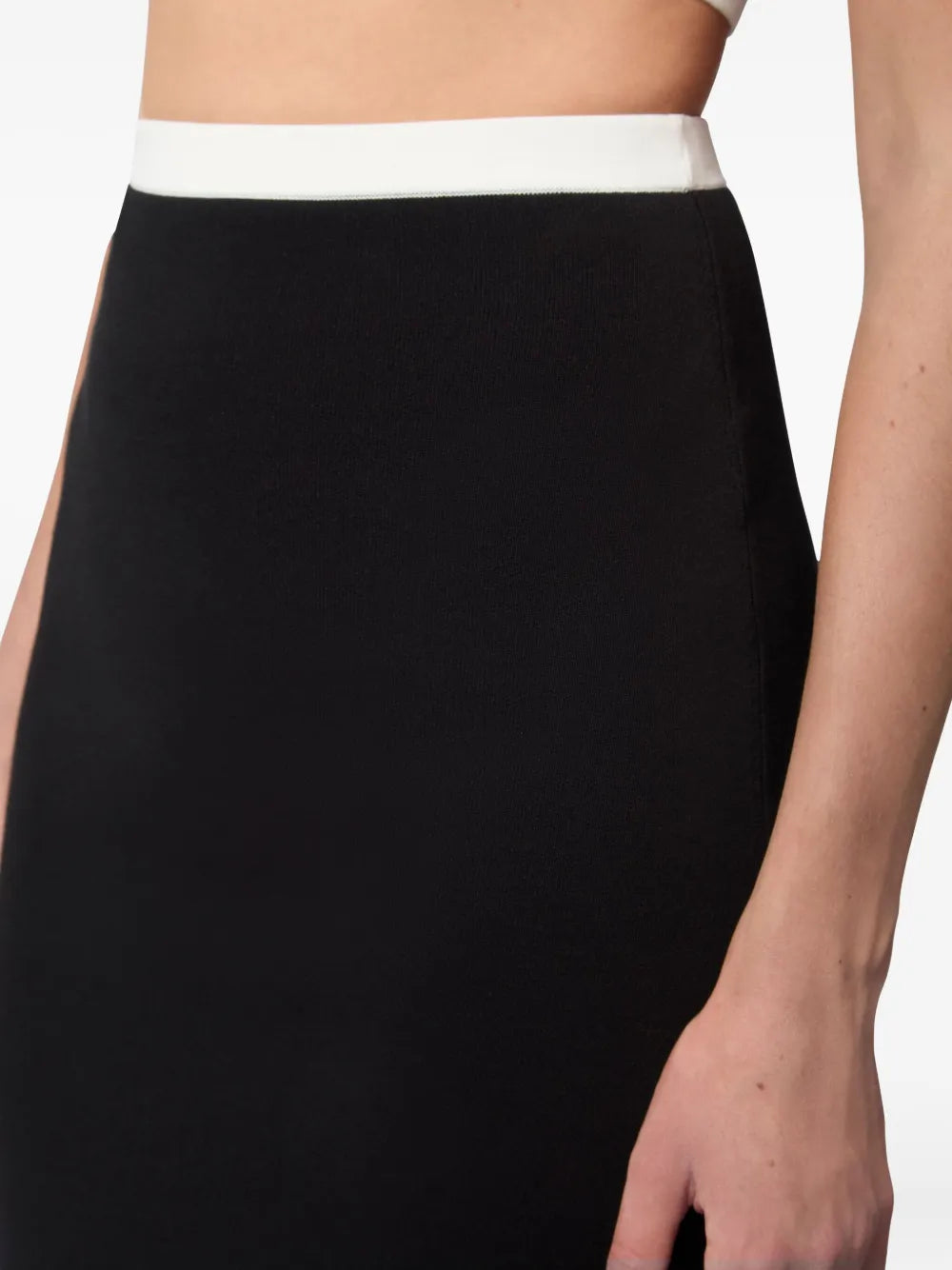 Nina Ricci knit midi skirt