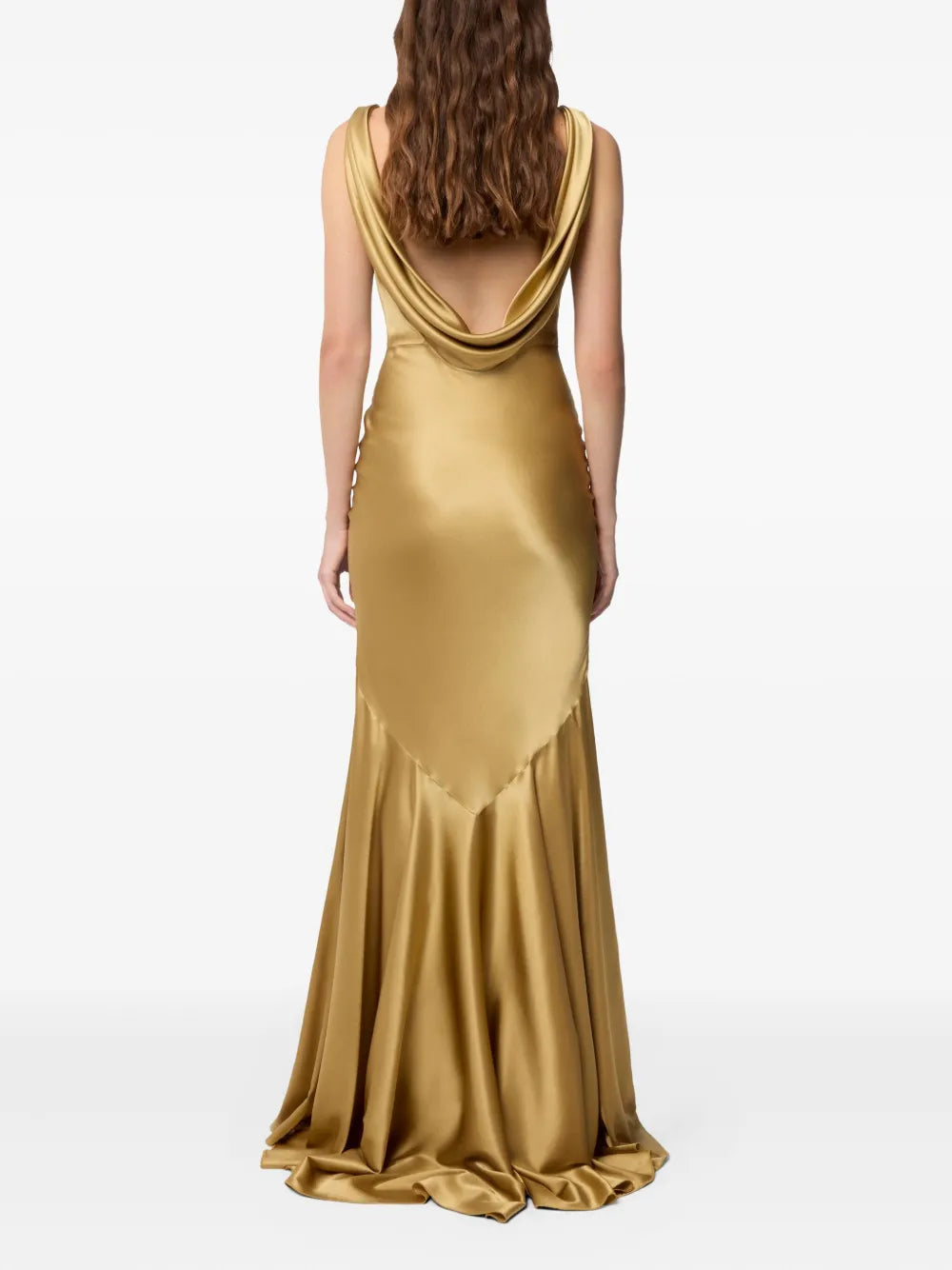 Nina Ricci Mermaid open back maxi dress