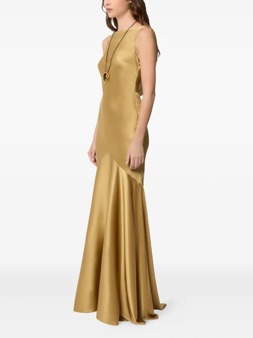 Nina Ricci Mermaid open back maxi dress