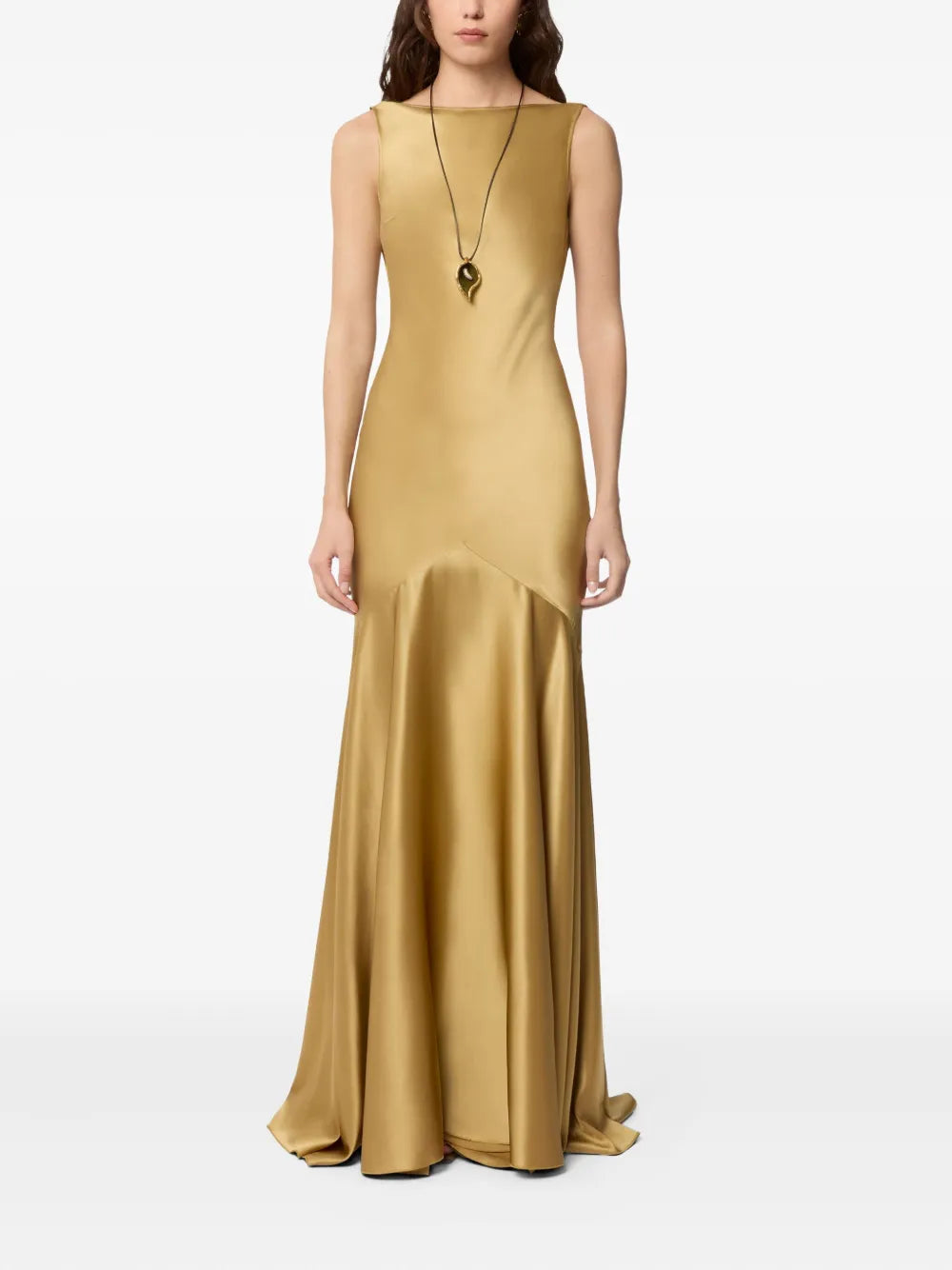 Nina Ricci Mermaid open back maxi dress