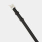 Black Naplack Leather Belt