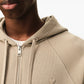Small ADC Embossed Zipped Hoodie With Hood