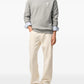 Cotton Knitted Ami De Coeur Sweatshirt