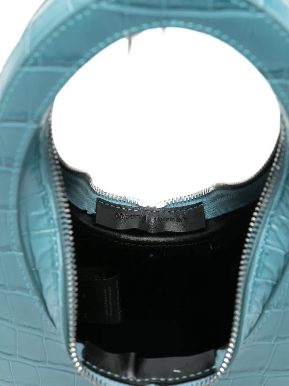 Embossed Mini Swipe Bag Blue