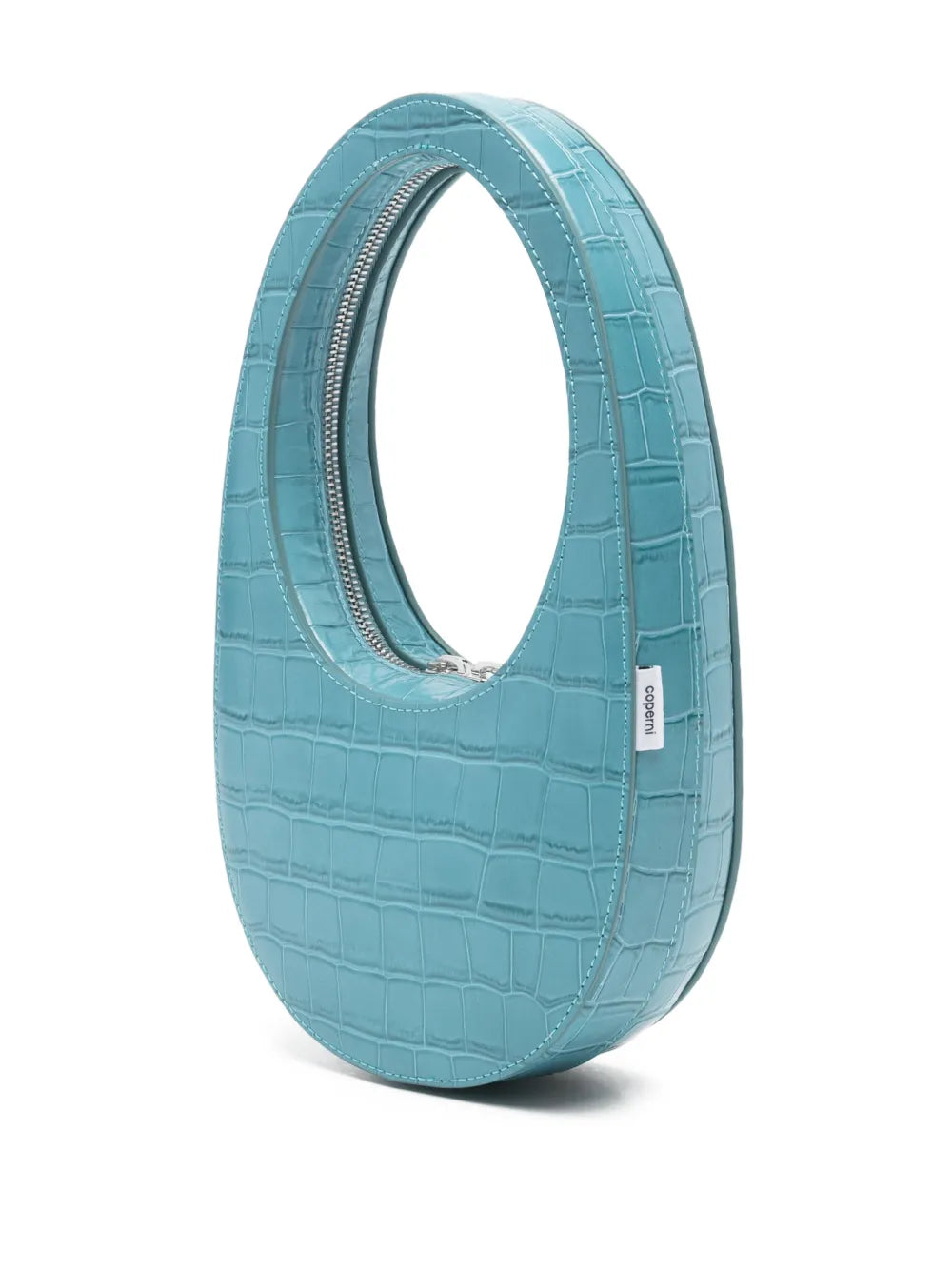 Embossed Mini Swipe Bag Blue