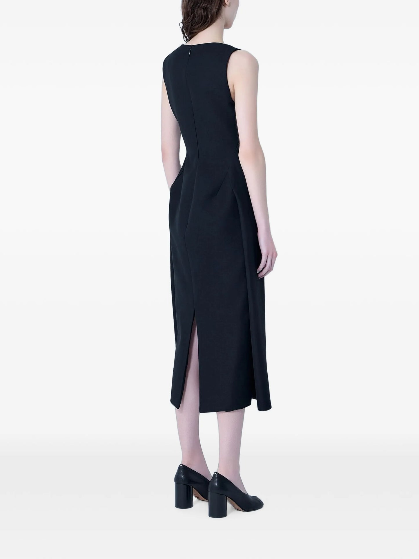 White la robe tablier dress