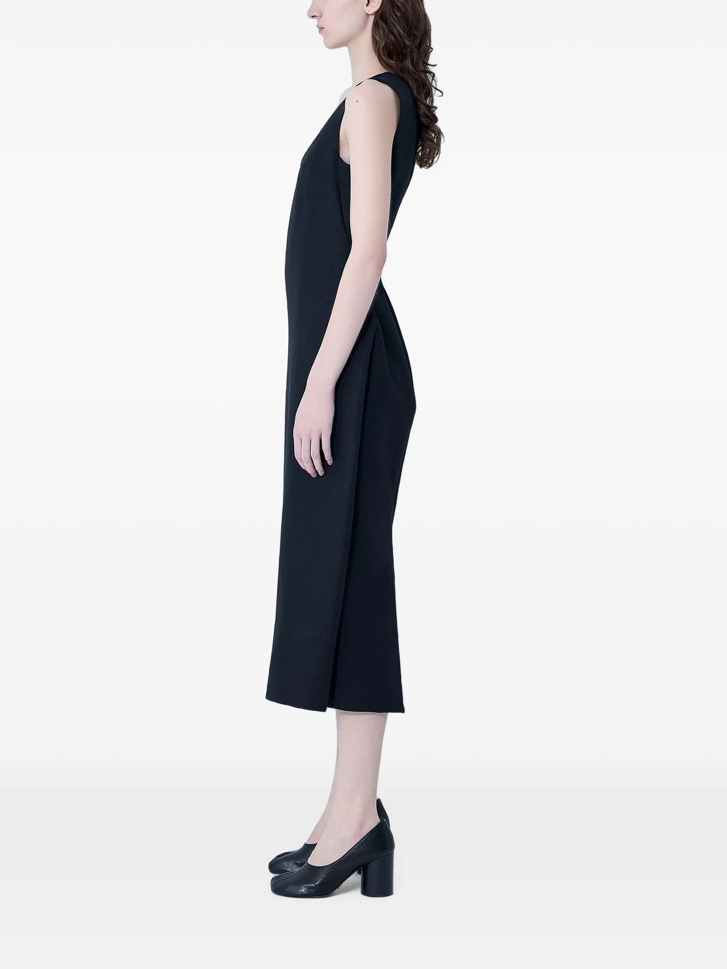 White la robe tablier dress