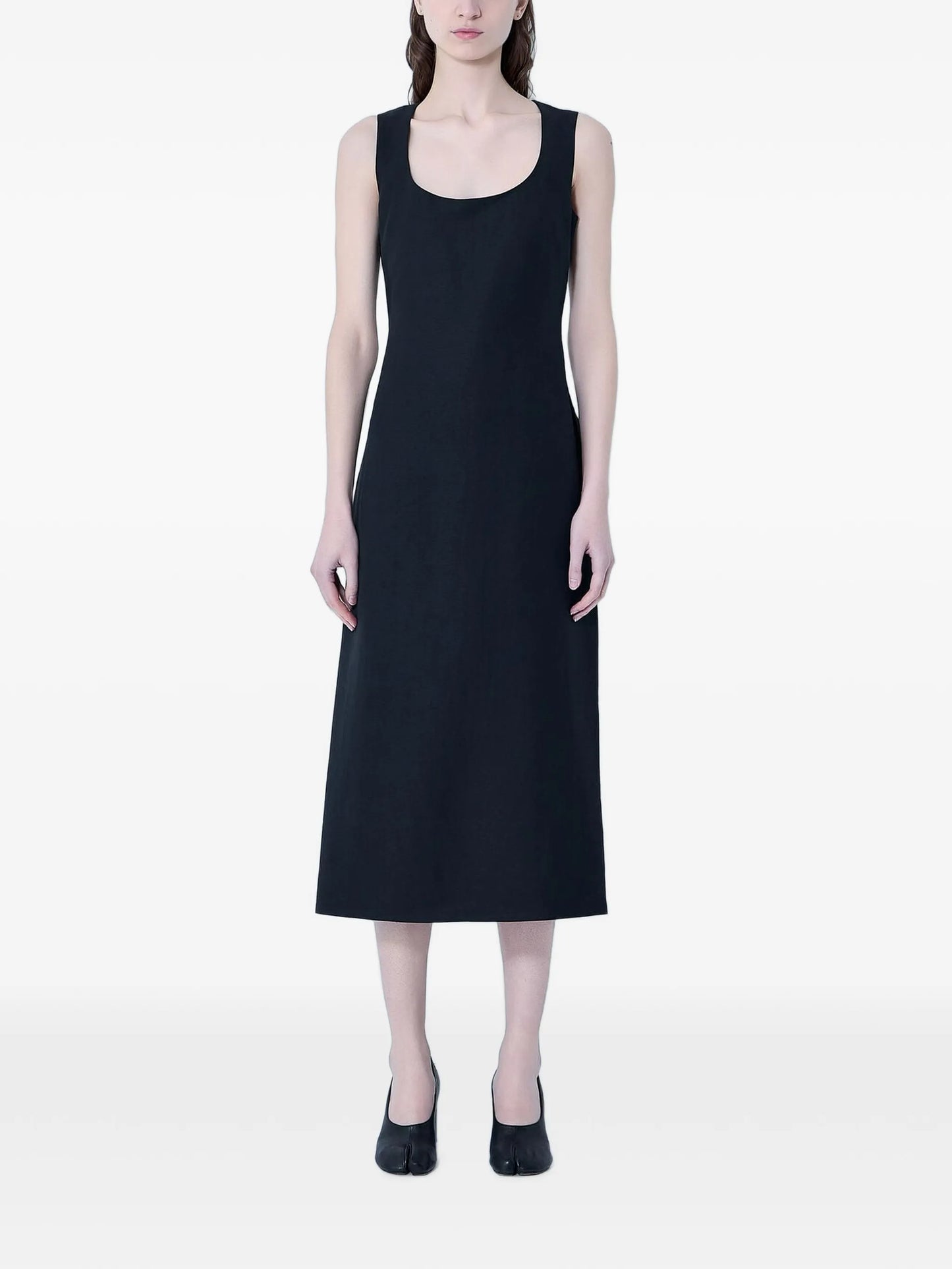 White la robe tablier dress
