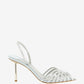 Le Silla Rhinestone Pointed-toe Sandals
