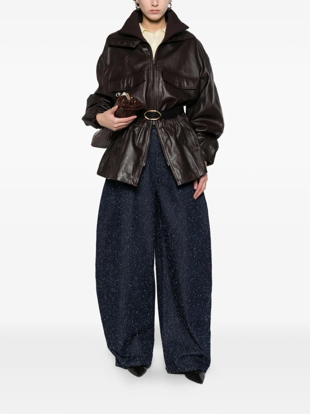 Jacquemus The Ovalo de-Nîmes Denim Jeans