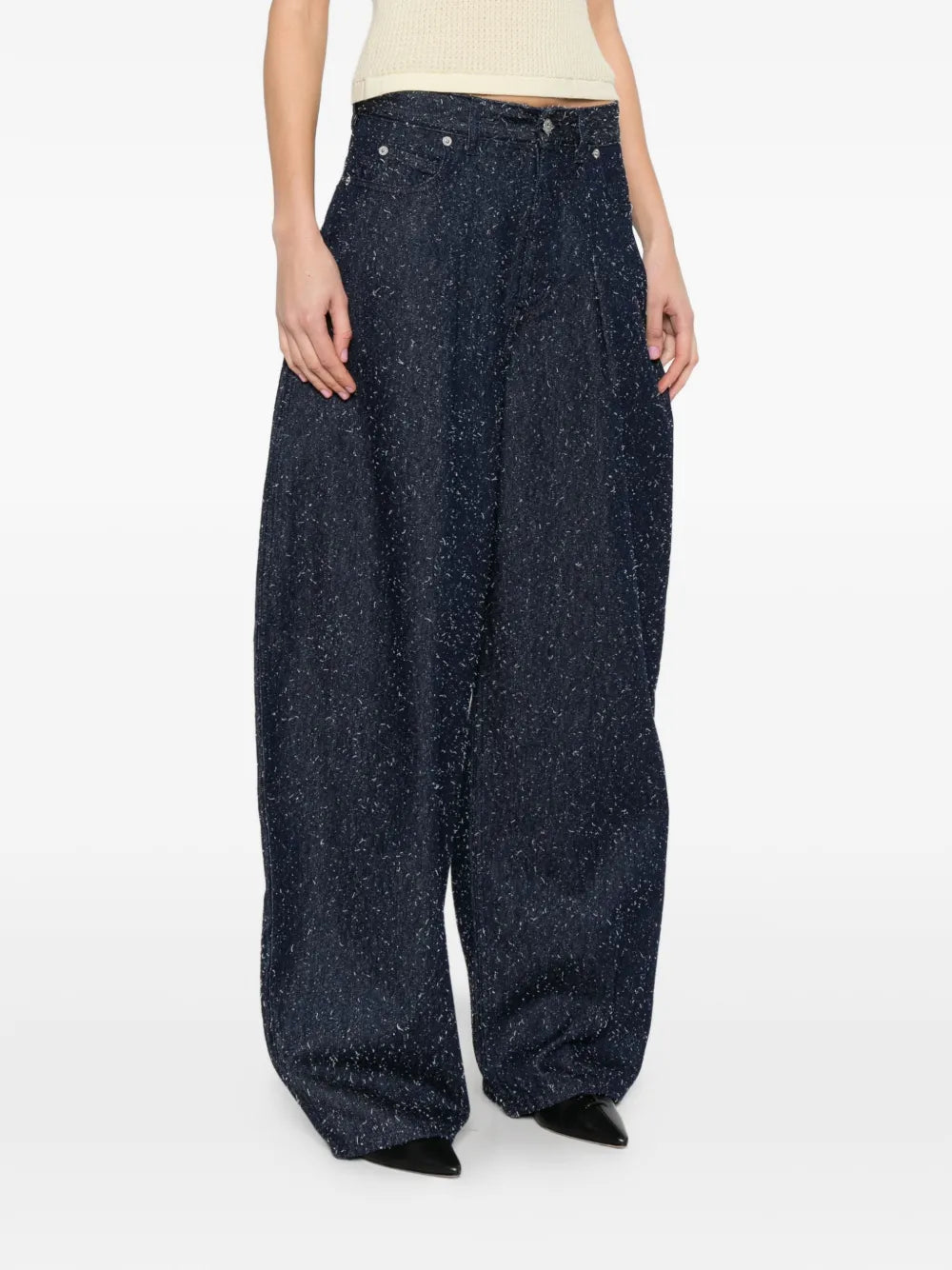 Jacquemus The Ovalo de-Nîmes Denim Jeans