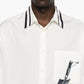 Men's The Camargue Cotton Watercolour Striped Shirt
