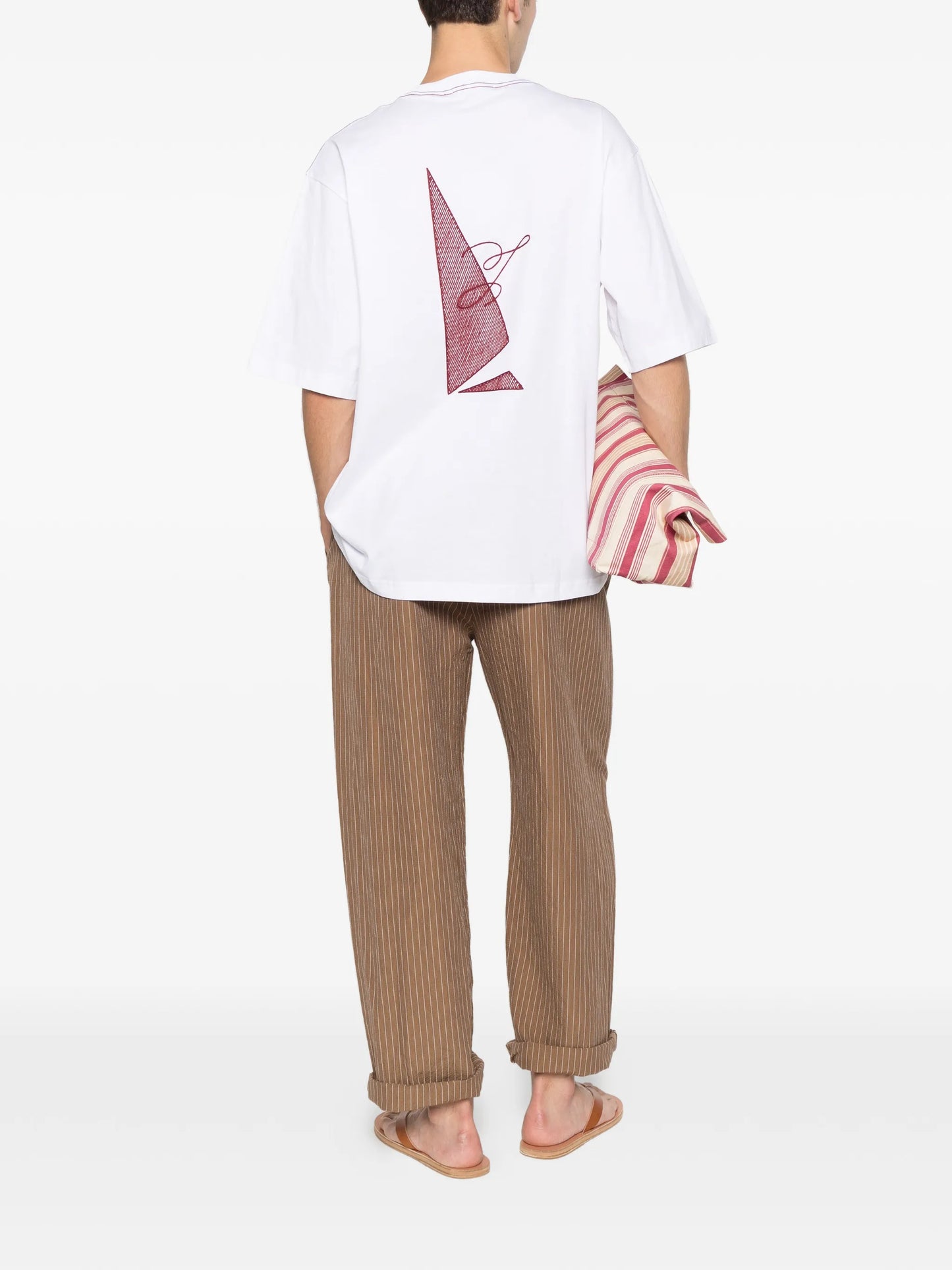 White Bateau Jacquemus Beach T-shirt