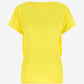 Yellow t-shirt on a white background