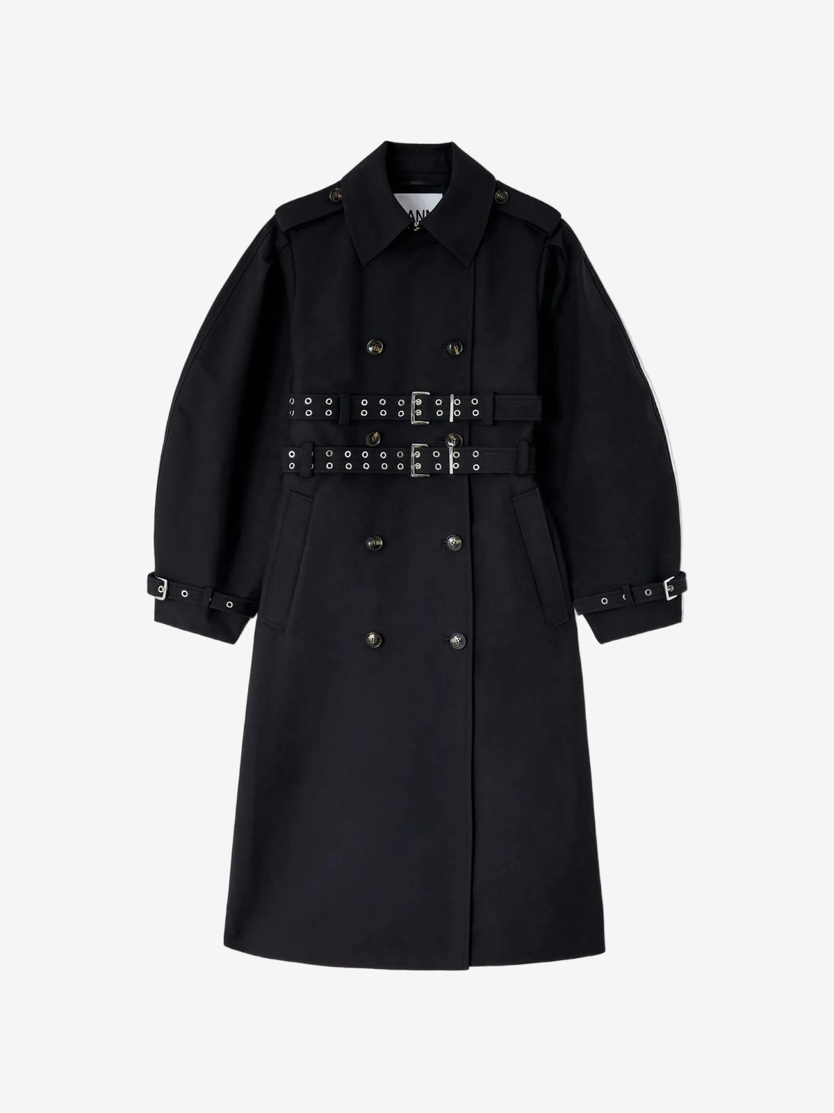 Double Cotton Trench Coat