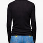 Sheer Wool Ribbed Polo