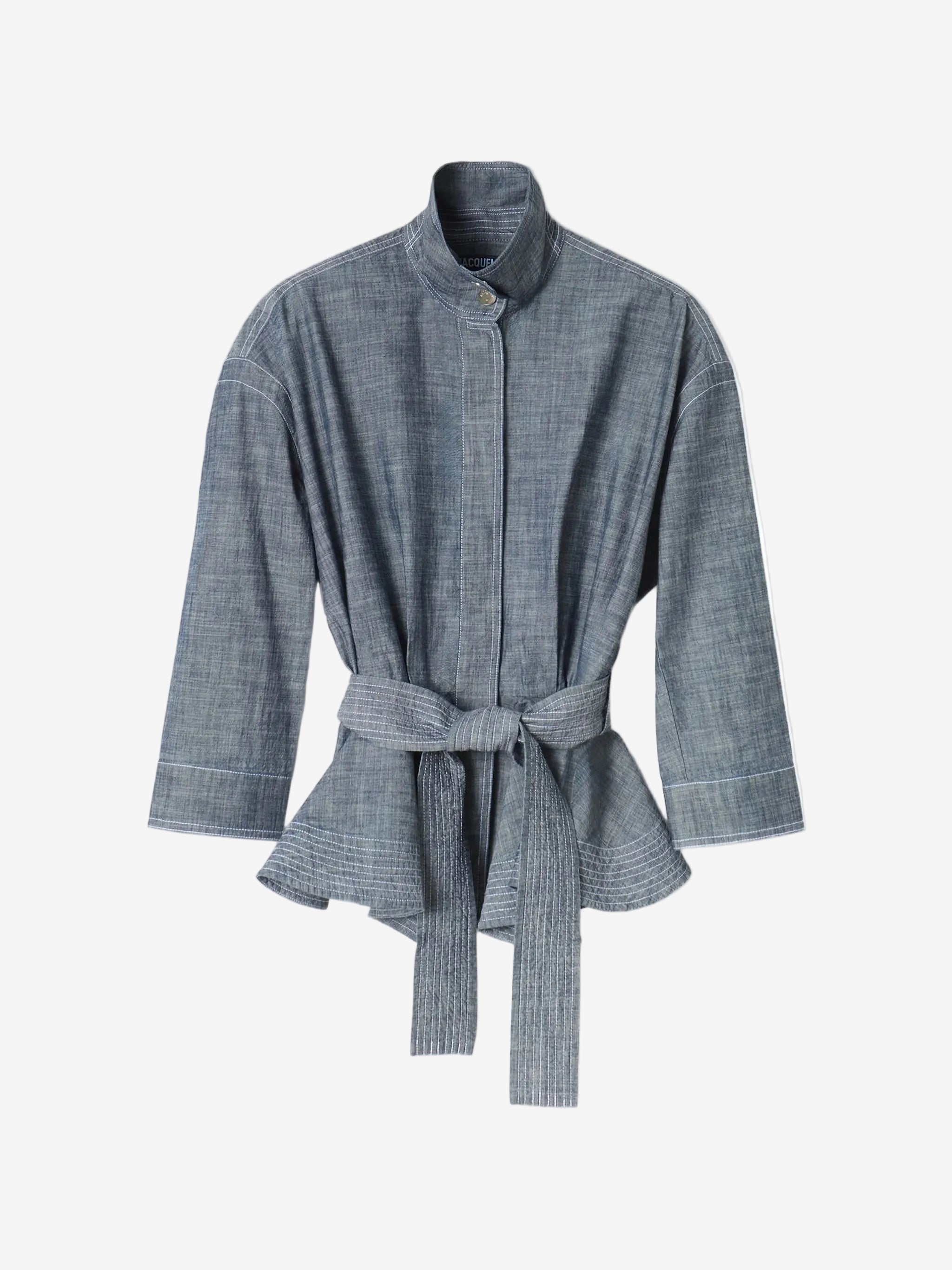 Jacquemus Belted Peplum Jacket