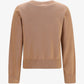 Fine Cotton Graphic Sweater Cherry