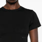The Attico corset-style Cropped T-shirt