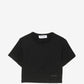 The Attico corset-style Cropped T-shirt