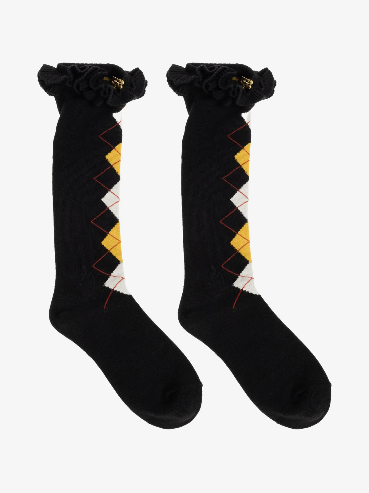 Argyle Socks Black