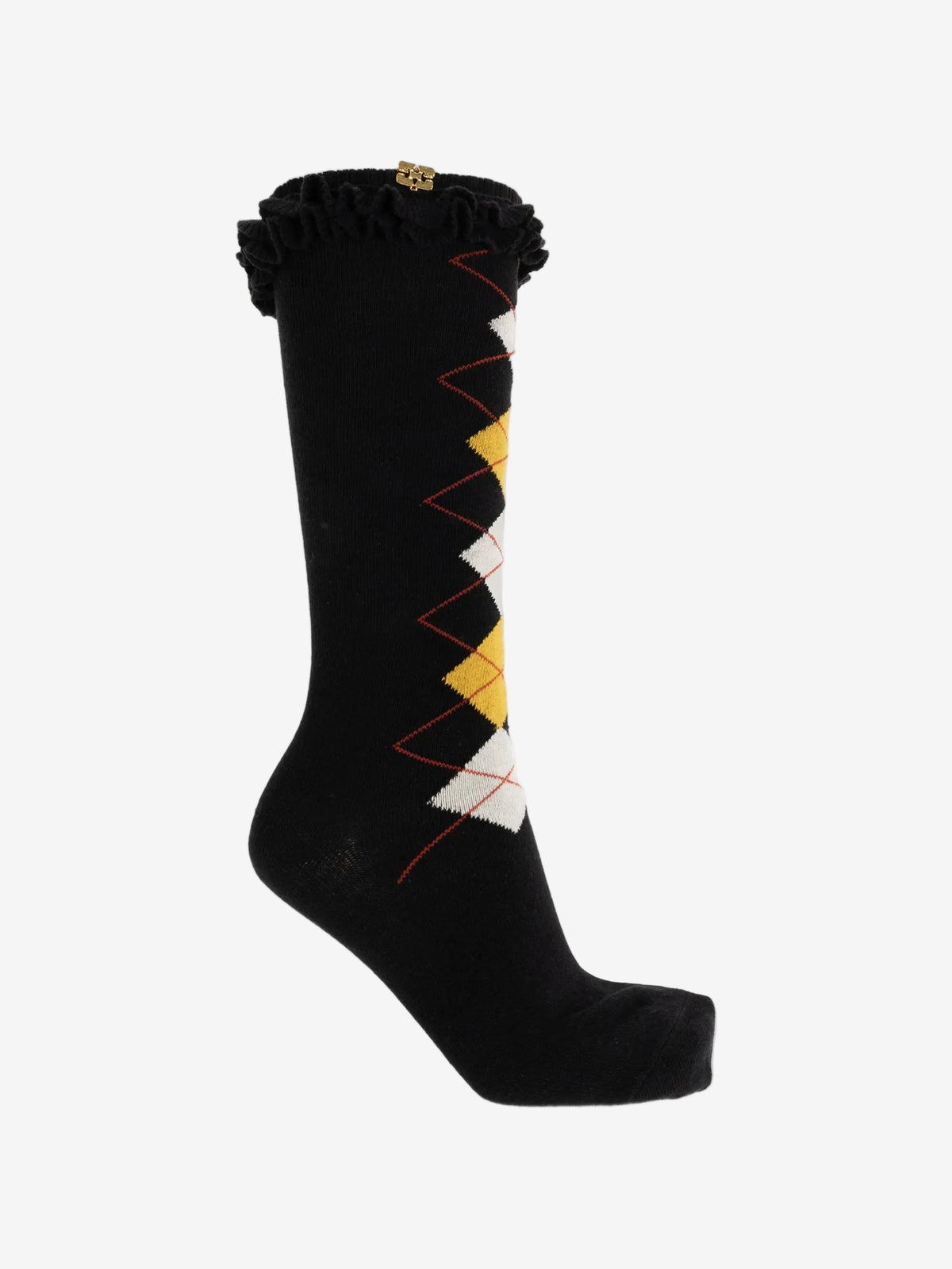 Argyle Socks Black